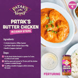 Pataks butter chicken curry sauce 450g, imported from the UK