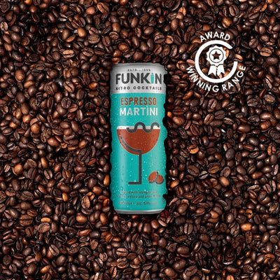 M&S Funkin Espresso Martini Nitro Canned Cocktail 200ml- Buy online at McGrocer