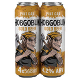 Hobgoblin Gold Ale 4 x 568ml Dosen, UK-Version