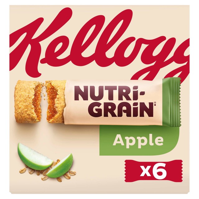 Kellogg's Nutrigrain Apple cereal bars, UK version