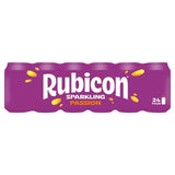 Rubicon Sparkling Passion Fruit Juice Soft Drink 24 x 330ml