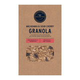 M&S macadamia and sour cherry granola - British product