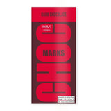 M&S dark chocolate bar 180g, imported from the UK