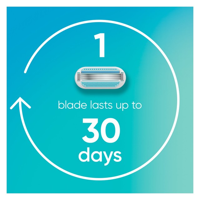 Gillette Venus Smooth razor blades 8 blades, UK version