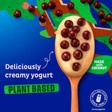 Muller Corner plant based vanilla chocolate balls yogurt 125g, imported from the UK