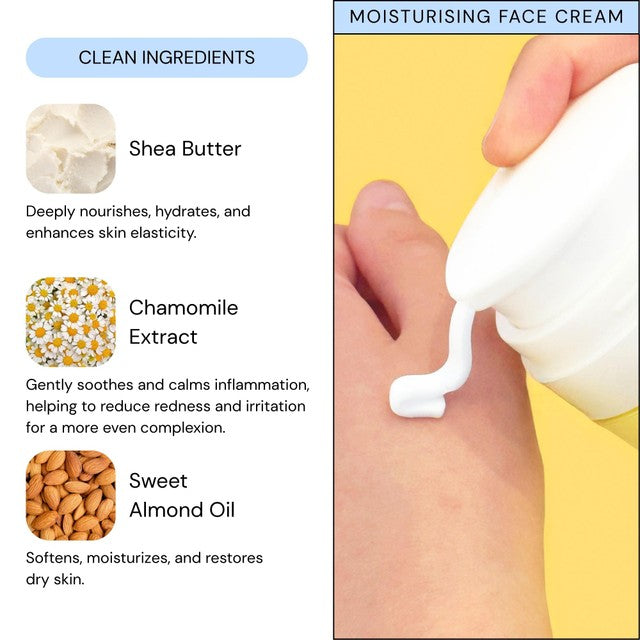 LAV Kids moisturising face cream for kids and babies 50ml, UK version