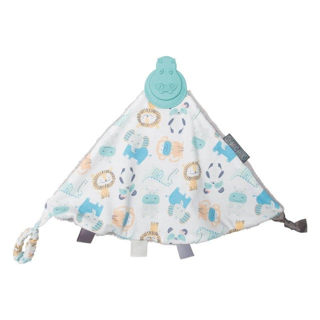 Cheeky Chompers Teether Comforter Animal Design 30cm x 44cm - British product