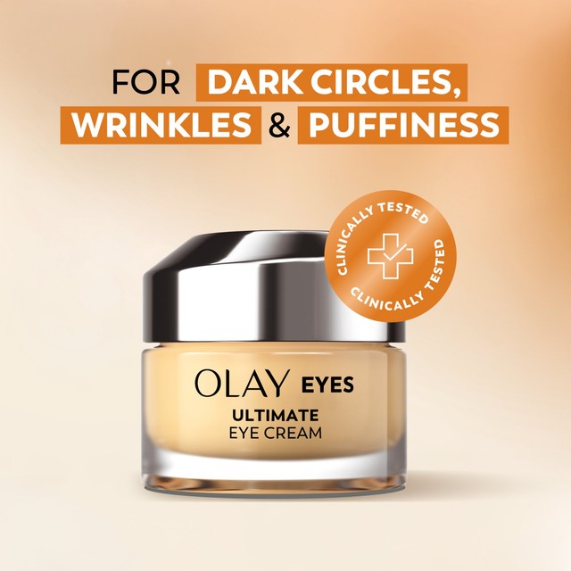 Olay Ultimate Eye Cream with niacinamide 15ml, imported from the UK