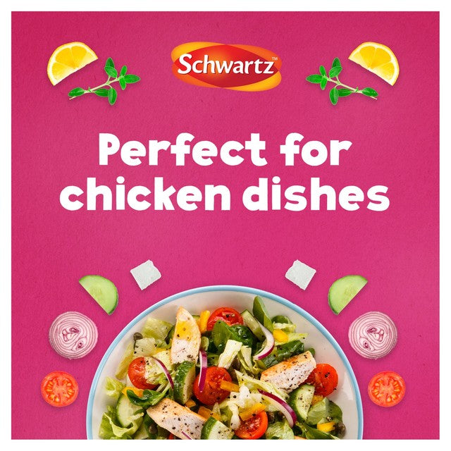 Schwartz Chicken Lemon & Thyme Seasoning 43g (British brand)