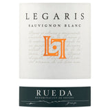 Legaris Sauvignon Blanc Rueda white wine 75cl, UK version