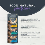 Encore Finest Selection in Broth wet cat food 10 x 50g - British product