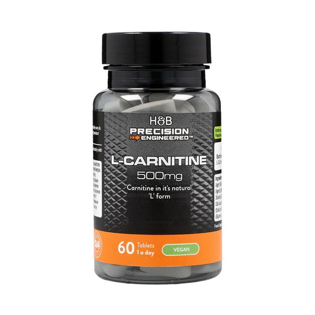 Holland Barrett L-Carnitine 500mg tablets 60 count imported from the UK
