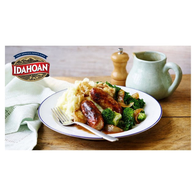 Idahoan Buttery Mash instant mashed potatoes 109g, UK version