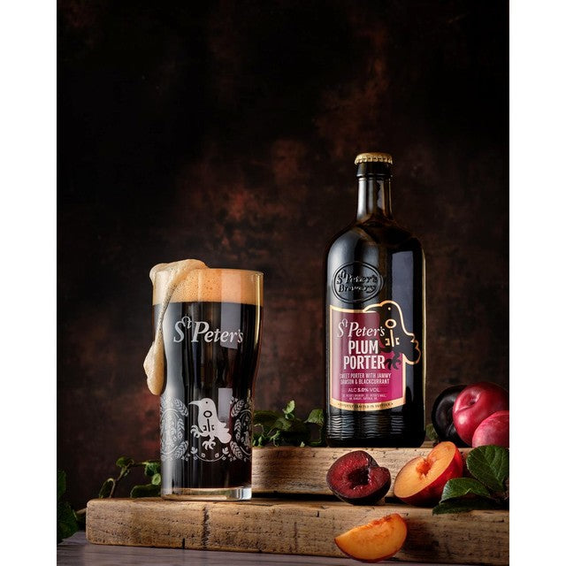 St Peters plum porter beer 500ml (British brand)