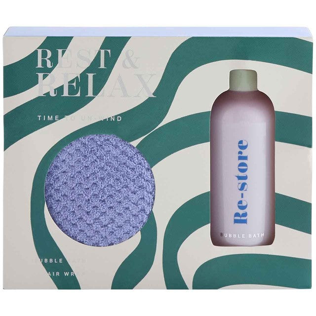 M&S bubble bath and hair turban duo 290ml, imported from the UK