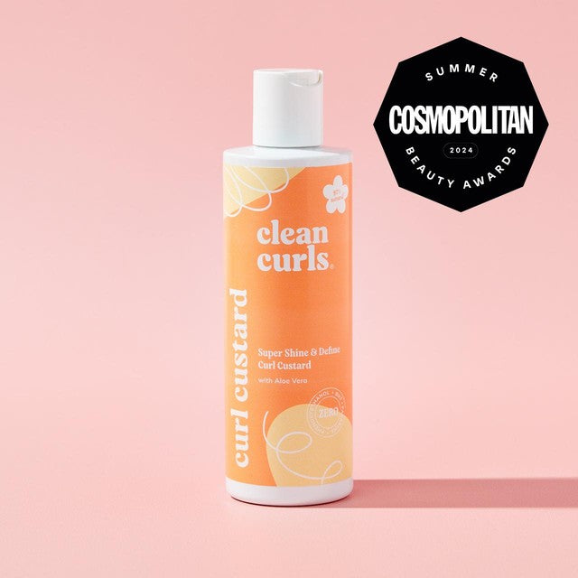 Clean Curls Super Shine & Define Curl Custard 250ml - British product
