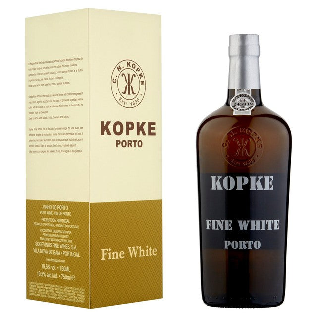 Kopke Fine White Port wine 75cl, UK version