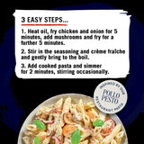 Schwartz garlic and basil creamy pasta bake recipe mix 35g (British brand)