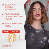Shockwaves curls and waves hair mousse 200ml (British brand)
