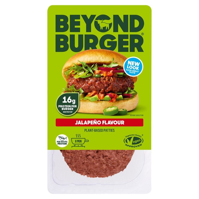 Beyond Meat Jalapeno Plant-Based Burger 200g - British product