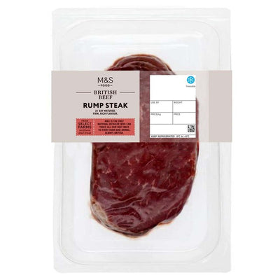 M&S M&S Select Farms Britisches Rumpsteak 222g - Online bei McGrocer kaufen