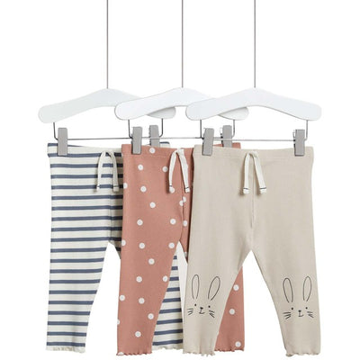 M&S Bedruckte Leggings 3er-Pack 0-3 Monate
