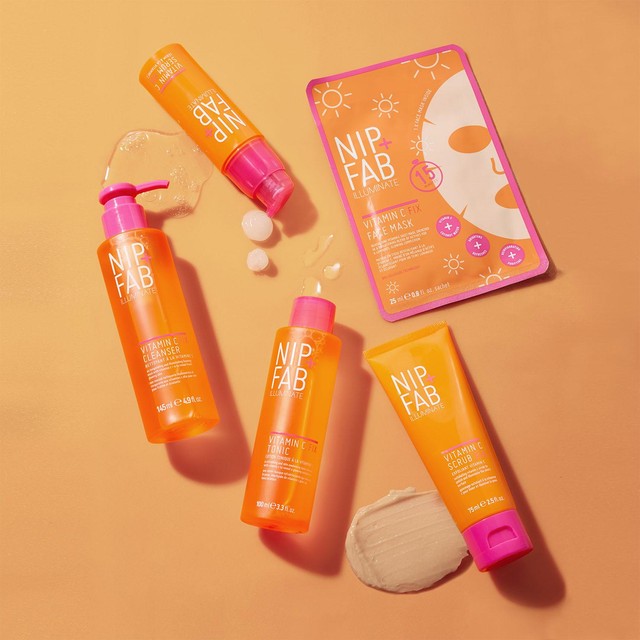 Nip+Fab Vitamin C Fix Hydrogel Face Mask 25ml, imported from the UK