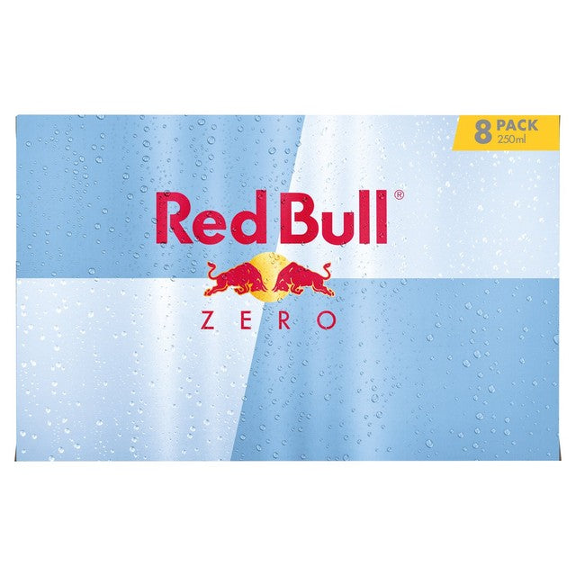 Red Bull Energy Drink Zero 8 x 250ml imported from the UK