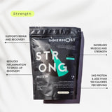 Innermost whey protein powder vanilla 520g, UK version