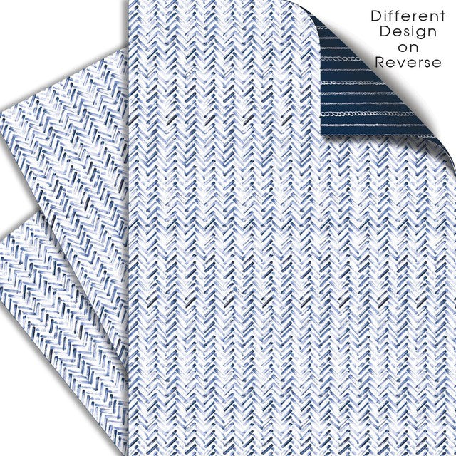 Deva Designs Yacht Club gift wrap 3 sheets 50cm x 70cm (British brand)