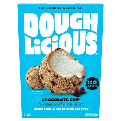 M&S Doughlicious Chocolate Chip Cookie Dough and Gelato Bites Frozen Dessert Bites 204g- Buy online at McGrocer