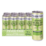 Fever-Tree sparkling Mexican lime soda 12x250ml (British brand)