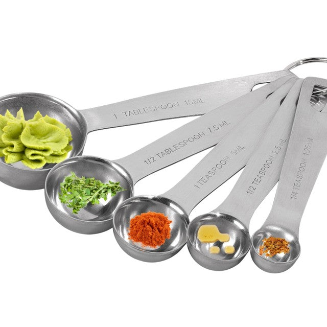 Tala measuring spoons ml tsp tbsp 5-piece set (British brand)