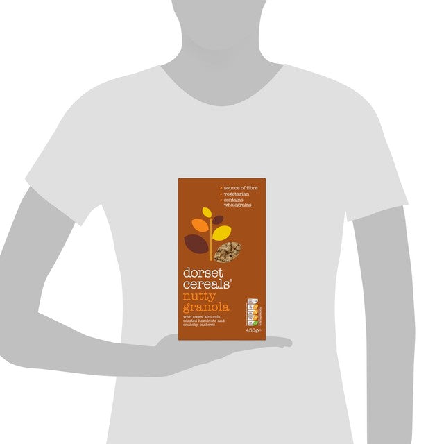 Dorset Cereals nutty granola breakfast cereal 450g - British product