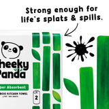 The Cheeky Panda bamboo kitchen rolls 2 pack (British brand)