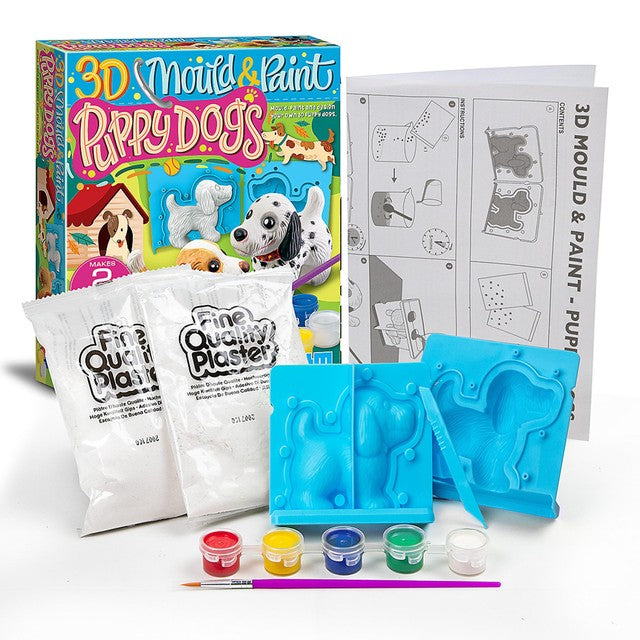 KidAntics mould and paint puppy dogs kit, imported from the UK