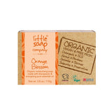 Little Soap Company organic bar soap orange blossom 110g, UK version