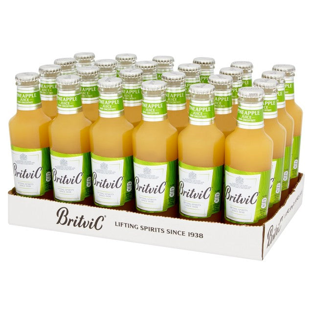 Britvic Pineapple Juice from Concentrate 200ml, imported from the UK