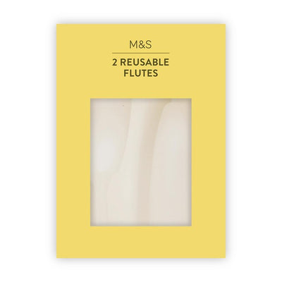 Set de 2 Flûtes à Champagne Réutilisables M&S M&S – Acheter en ligne sur McGrocer