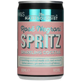 M&S Rose Spritz Negroni sparkling cocktail 150ml, imported from the UK