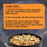Schwartz Italian Chicken & Mushroom Risotto mix 28g (British brand)