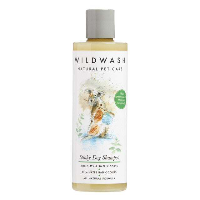 WildWash Stinky Dog Shampoo 250ml (British brand)
