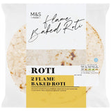 M&S Flame Baked Roti 160g, imported from the UK