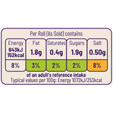Ocado Large Soft White Baps 4 per Pack, imported from the UK
