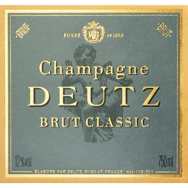 Deutz Brut Classic Champagne NV 75cl - British product