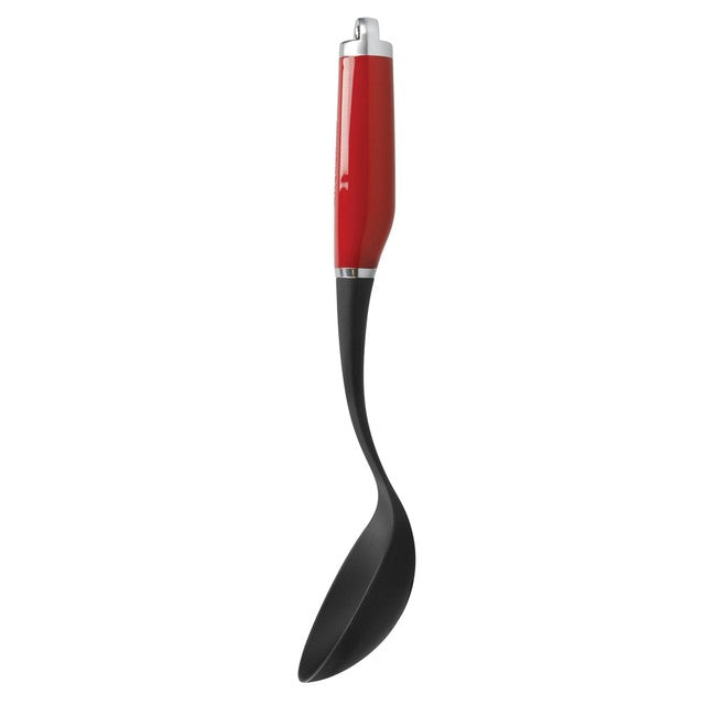 KitchenAid red non-stick slotted spoon, UK version