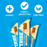 TRIBE white choc chip protein flapjack 3 x 38g (British brand)