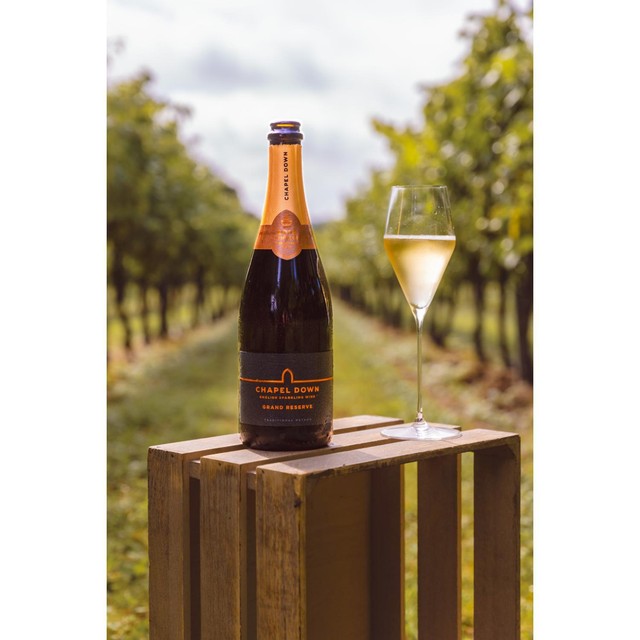 Chapel Down Grand Reserve 2018 sparkling wine 75cl - British product