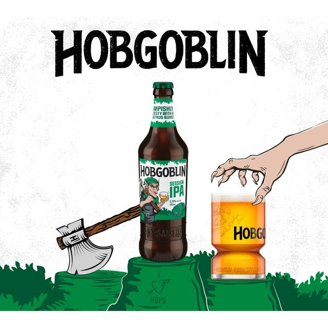 Hobgoblin Session IPA bottle 500ml (British brand)