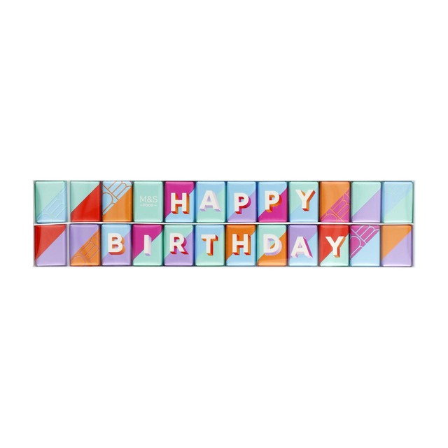 M&S Swiss Neopolitan chocolate mini bars, UK version